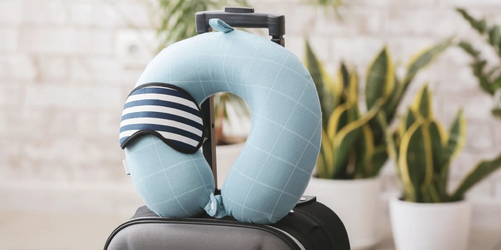 Travel Pillow and Eye Mask